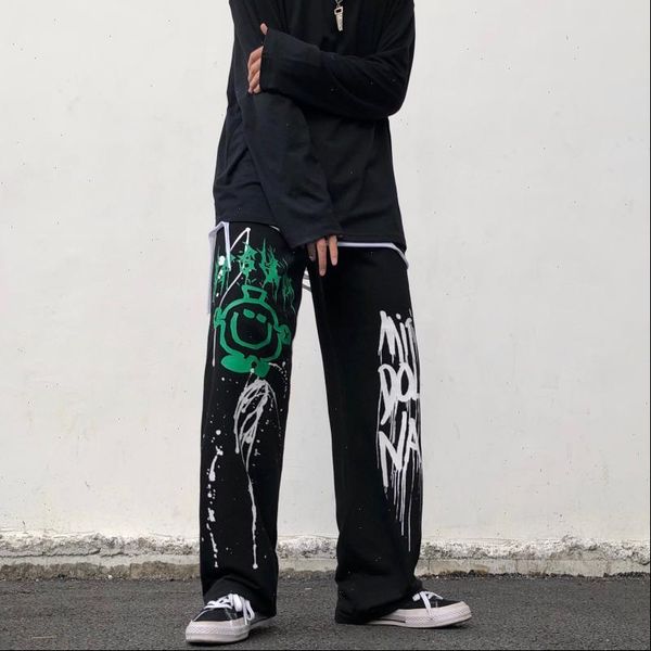 hippie oversize wide leg korean women pant street style harajuku goth joggers sweatpants black trousers female hip hop, Black;white
hippie oversize wide leg korean women pant street style harajuku goth joggers sweatpants black trousers female hip hop, Black;white