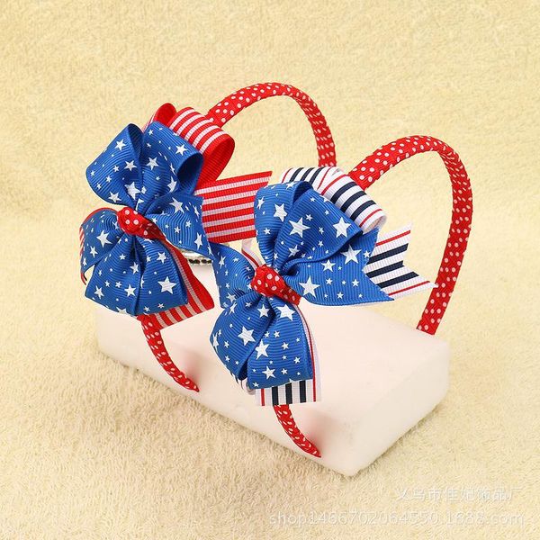 europe and america festival fashion cloth striped dot girl bow hair clasp accessories, Slivery;white
europe and america festival fashion cloth striped dot girl bow hair clasp accessories, Slivery;white