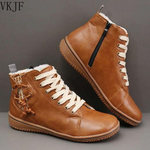boots women warm shoes winter waterproof lace up ladies flat snow with plush casual larged-size 35-43 female ankle, Black
boots women warm shoes winter waterproof lace up ladies flat snow with plush casual larged-size 35-43 female ankle, Black
