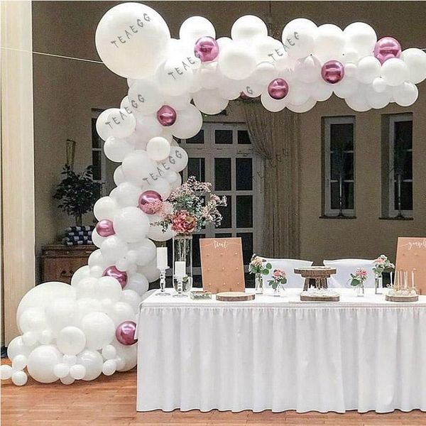 party decoration 100pcs white wedding balloon garland arch kit chrome metallic red balloons set for birthday christmas decorations 2022
party decoration 100pcs white wedding balloon garland arch kit chrome metallic red balloons set for birthday christmas decorations 2022