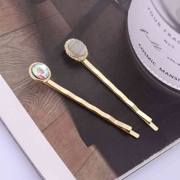 net red hairpin simple gold clip with oval hairpin hand diy headdress metal suit, Golden;silver
net red hairpin simple gold clip with oval hairpin hand diy headdress metal suit, Golden;silver