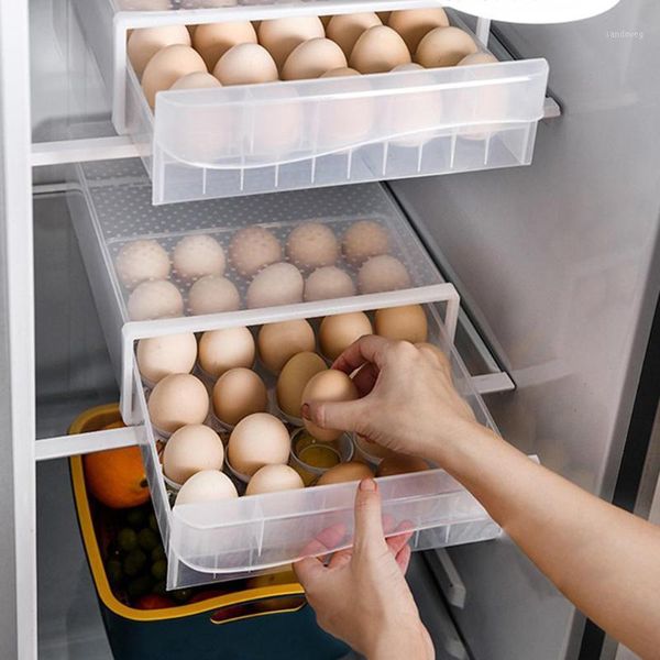 storage bottles & jars refrigerator egg holder organizer box 30 grids food container convenient eggs boxes durable drawer case
storage bottles & jars refrigerator egg holder organizer box 30 grids food container convenient eggs boxes durable drawer case