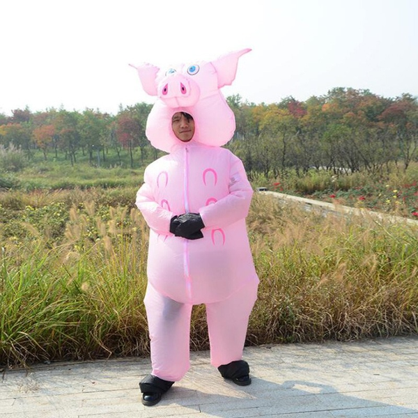 mascot costumes inflatable pink pig mascot costume funny show cute inflatable pig expansion clothing mascot party toy props, Red;yellow
mascot costumes inflatable pink pig mascot costume funny show cute inflatable pig expansion clothing mascot party toy props, Red;yellow