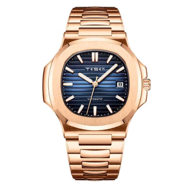 tesen men automatic watches male military luxury brand mechanical steel luminous hand watch aaa nautilus, Slivery;brown
tesen men automatic watches male military luxury brand mechanical steel luminous hand watch aaa nautilus, Slivery;brown