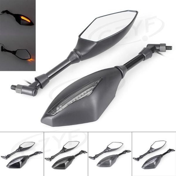 motorcycle universal 8mm 10mm led turn signals brake light intergrated handle bar + rear view side mirrors
motorcycle universal 8mm 10mm led turn signals brake light intergrated handle bar + rear view side mirrors