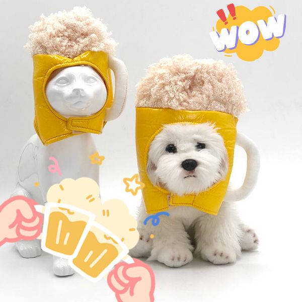 pet hat dog headdrs cosplay disguise beer cat hat accsori pet