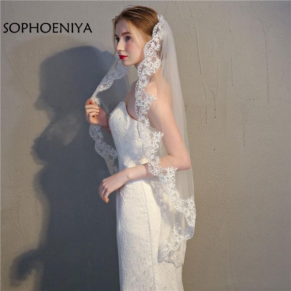 bridal veils arrival real ivory appliques lace veil 2021 wedding accessories veu de noiva voile mariee, Black
bridal veils arrival real ivory appliques lace veil 2021 wedding accessories veu de noiva voile mariee, Black