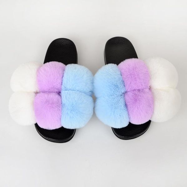 faux fur slides for women summer slippers fluffy house female shoes woman with pom pon furry, Black
faux fur slides for women summer slippers fluffy house female shoes woman with pom pon furry, Black