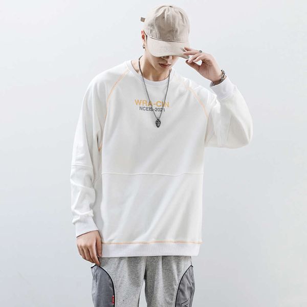 autumn men's long sleeved collarless patchwork printed hoodless liner casual cotton sweater, Black
autumn men's long sleeved collarless patchwork printed hoodless liner casual cotton sweater, Black