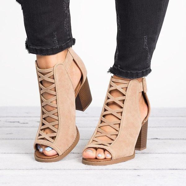woman sandals shoes summer pumps high heels thick peep toe buckle strap fashion hollow solid gladiator plus size 34-43, Black
woman sandals shoes summer pumps high heels thick peep toe buckle strap fashion hollow solid gladiator plus size 34-43, Black