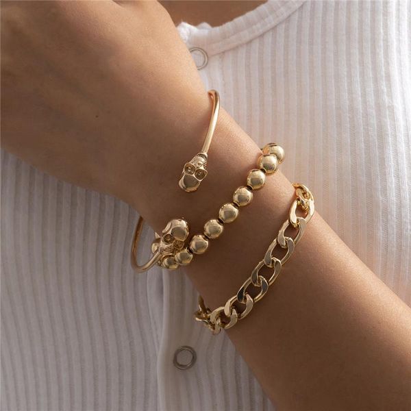hip hop personality adjustable opening round bead chain women's jewelry bracelet simple trend cool ccb sets beaded, strands, Black
hip hop personality adjustable opening round bead chain women's jewelry bracelet simple trend cool ccb sets beaded, strands, Black