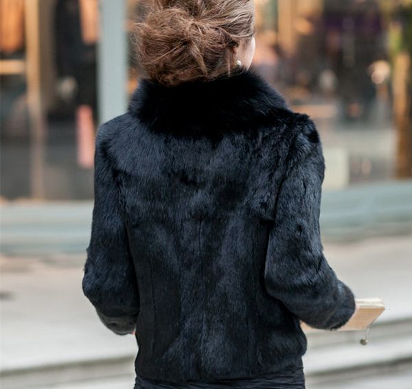 women's wool & blends kmetram faux rabbit fur coat winter jacket clothes 2021 collar coats and jackets outwear chaqueta mujer my, Black
women's wool & blends kmetram faux rabbit fur coat winter jacket clothes 2021 collar coats and jackets outwear chaqueta mujer my, Black
