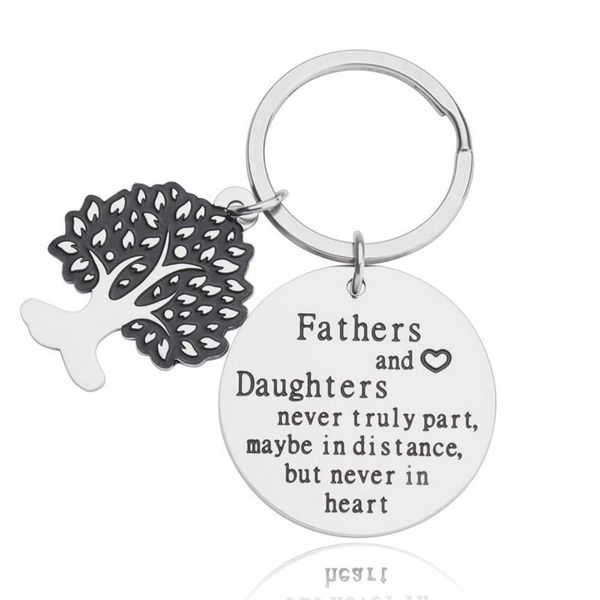 10pieces/lot father day gifts keychain from daughter for daddy papa thank you gifts fathers and daughters never truly part key ring pendan, Silver
10pieces/lot father day gifts keychain from daughter for daddy papa thank you gifts fathers and daughters never truly part key ring pendan, Silver