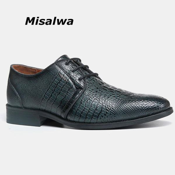 dress shoes misalwa plus size retro men crocodile pattern pu fashionable pointed suit oxford lace business footwear, Black
dress shoes misalwa plus size retro men crocodile pattern pu fashionable pointed suit oxford lace business footwear, Black