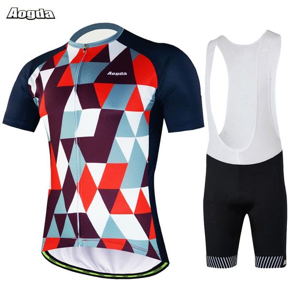 racing sets aogda 2021 pro cycling set men summer breathable bicycle clothing ropa ciclismo short sleeve bike suit quick dry jersey, Black;blue
racing sets aogda 2021 pro cycling set men summer breathable bicycle clothing ropa ciclismo short sleeve bike suit quick dry jersey, Black;blue