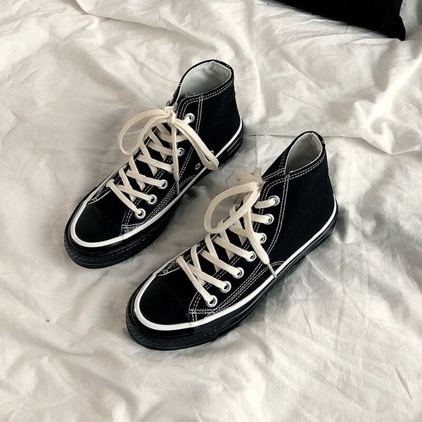 2021 spring classic men women casual shoes sneakers fashion canvas all black high & low lace-up leisure flats skateboard shoes
2021 spring classic men women casual shoes sneakers fashion canvas all black high & low lace-up leisure flats skateboard shoes