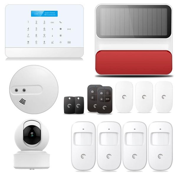 tuya wifi alarm security system 433mhz accessories with smart life app smoke/fire detector systems
tuya wifi alarm security system 433mhz accessories with smart life app smoke/fire detector systems