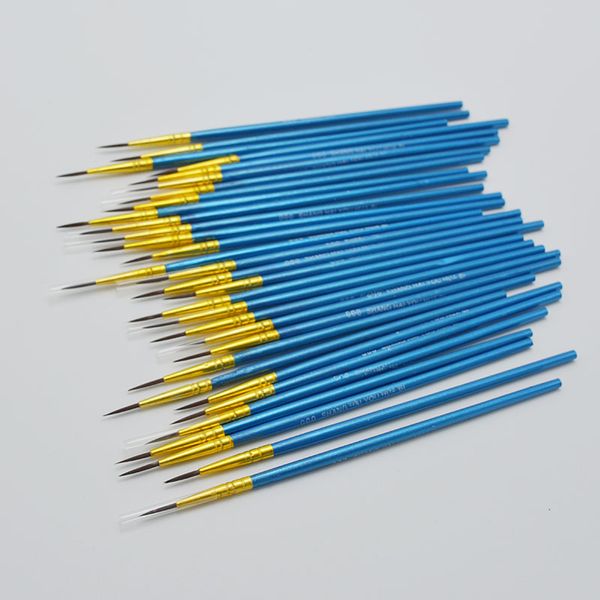 10pcs/set nylon hair blue rod hook line pen painting brush children DIY art supplies tool Art Stationery watercolor painting pen, Default color
10pcs/set nylon hair blue rod hook line pen painting brush children DIY art supplies tool Art Stationery watercolor painting pen, Default color