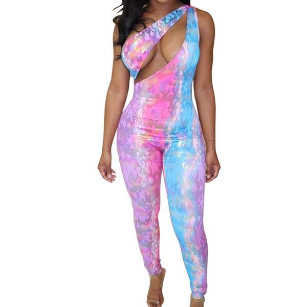 women's jumpsuits & rompers one shoulder keyhole chest women multicolor skinny piece overalls streetwear, Black;white
women's jumpsuits & rompers one shoulder keyhole chest women multicolor skinny piece overalls streetwear, Black;white