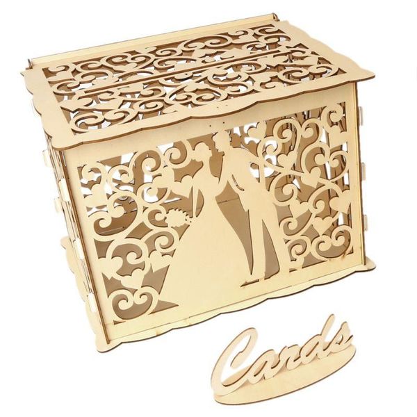 gift wrap diy wedding couple lover wooden card money box case with lock rustic beautiful birthday party favors decoration supplies
gift wrap diy wedding couple lover wooden card money box case with lock rustic beautiful birthday party favors decoration supplies