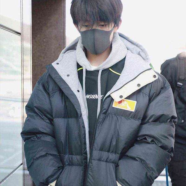 Men's Down & Parkas Top Quality Bread Jackects Gradient Draw String Coat XOZM, Black
Men's Down & Parkas Top Quality Bread Jackects Gradient Draw String Coat XOZM, Black
