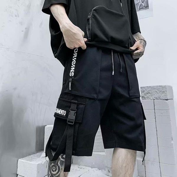 men's shorts ursporttech summer men cargo casual gyms sportswear short homme streetwear elastic waist brand clothing, White;black
men's shorts ursporttech summer men cargo casual gyms sportswear short homme streetwear elastic waist brand clothing, White;black