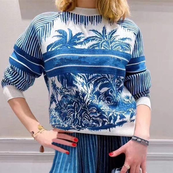 women's sweaters autumn winter sweatshirt vintage plant flowers print runway gross designer pullover jumper ladies sweaters amlm, White;black
women's sweaters autumn winter sweatshirt vintage plant flowers print runway gross designer pullover jumper ladies sweaters amlm, White;black