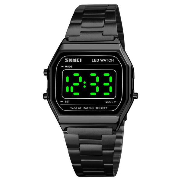 watch men's digital fashion stainless steel date 50m waterproof casual male electronic wrist montre homme 1646 wristwatches, Slivery;brown
watch men's digital fashion stainless steel date 50m waterproof casual male electronic wrist montre homme 1646 wristwatches, Slivery;brown