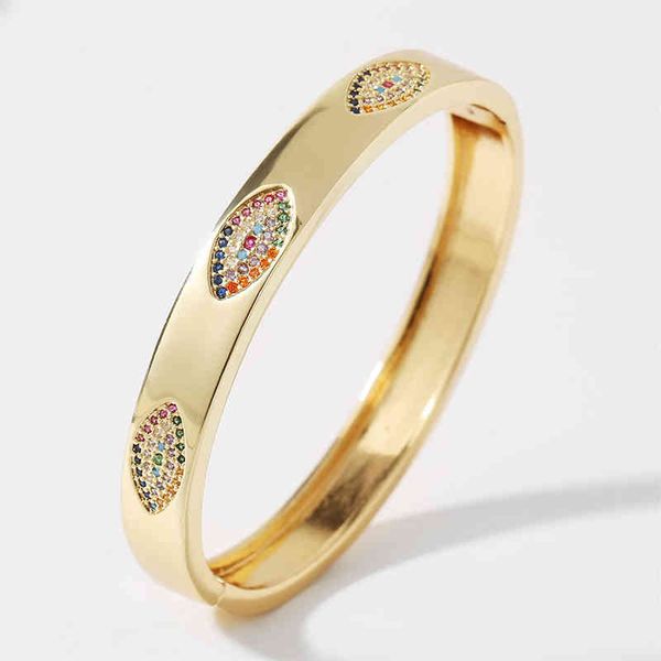 gold color copper metal cz cubic zirconia zircon bracelets for women punk style evil eye bangles party jewelry gift, Golden;silver
gold color copper metal cz cubic zirconia zircon bracelets for women punk style evil eye bangles party jewelry gift, Golden;silver
