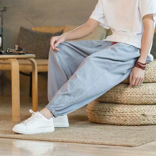 men's pants harem men solid loose casual fashion jogger sweatpants korean man oversized trousers male, Black
men's pants harem men solid loose casual fashion jogger sweatpants korean man oversized trousers male, Black