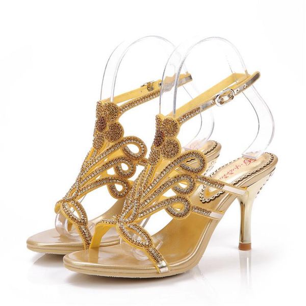 g-sparrow 2021 summer fashion high-heeled diamond sandals female gold stiletto heel shoes 8cm, Black
g-sparrow 2021 summer fashion high-heeled diamond sandals female gold stiletto heel shoes 8cm, Black