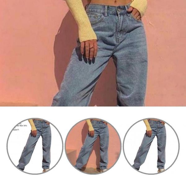 women's jeans skin-friendly bottoms women wide leg straight denim pants for outdoor, Blue
women's jeans skin-friendly bottoms women wide leg straight denim pants for outdoor, Blue