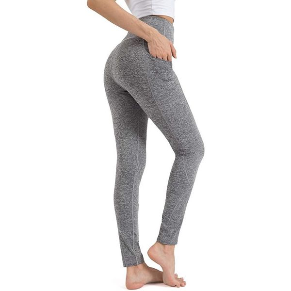 women's leggings women workout out pocket solid fitness sports running athletic pants pantalon pour femme, Black
women's leggings women workout out pocket solid fitness sports running athletic pants pantalon pour femme, Black