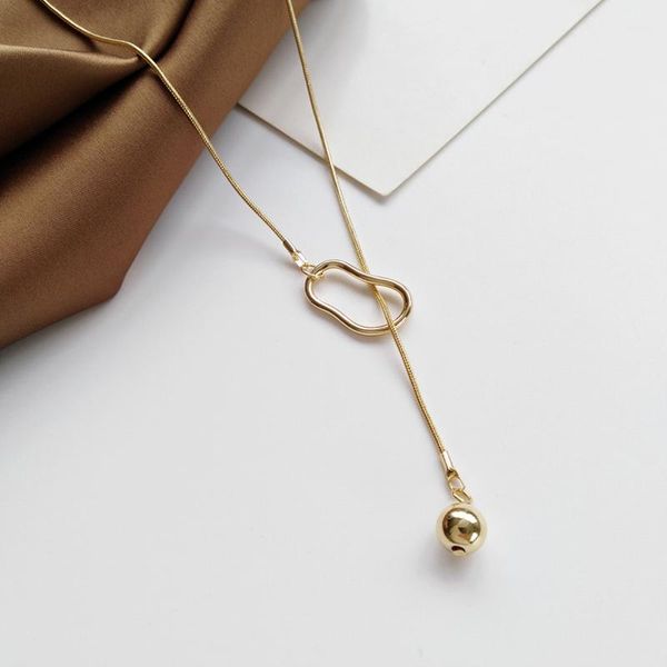 korean irregular geometry metal pendant necklace elegant temperament wedding gold sweater chain fashion women's party jewelry necklaces, Silver
korean irregular geometry metal pendant necklace elegant temperament wedding gold sweater chain fashion women's party jewelry necklaces, Silver