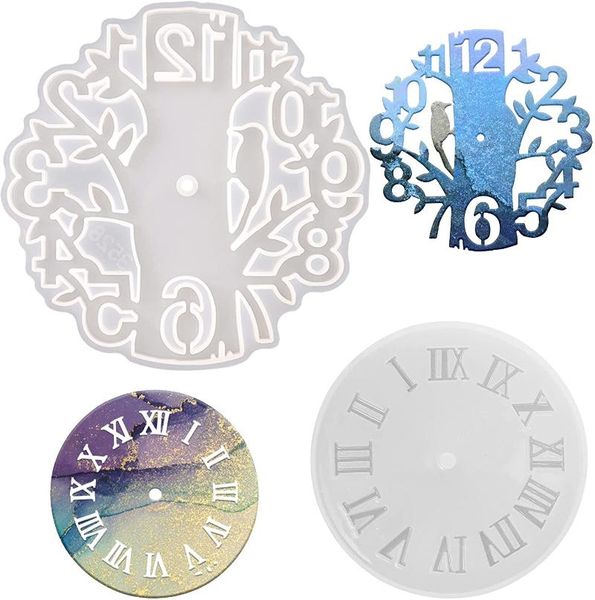 craft tools 2pcs resin silicone clock mold roman numeral epoxy woodpecker diy casting gear beginner home decora ornaments
craft tools 2pcs resin silicone clock mold roman numeral epoxy woodpecker diy casting gear beginner home decora ornaments