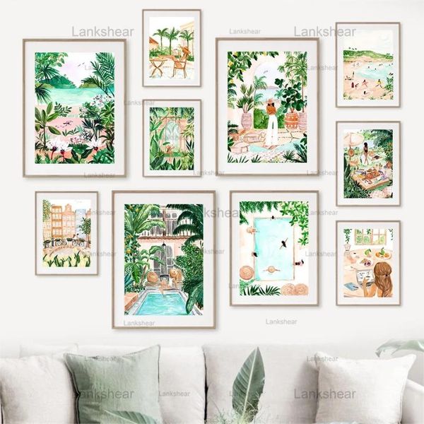 paintings canvas painting beach pool moroccan posters and prints tropical jungle swing meadow wall art pictures living room home decor
paintings canvas painting beach pool moroccan posters and prints tropical jungle swing meadow wall art pictures living room home decor