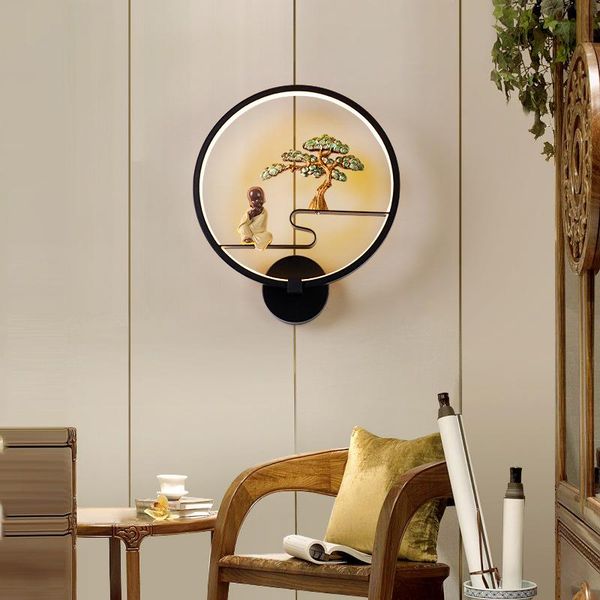 simple chinese fengshan water painting living room bedroom wall lamp background decoration creative circular
simple chinese fengshan water painting living room bedroom wall lamp background decoration creative circular