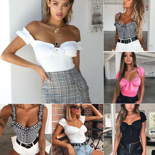 women's t-shirt fashion 2021 women front knot bralette bralet bra bustier crop ladies unpadded t-shirts, White
women's t-shirt fashion 2021 women front knot bralette bralet bra bustier crop ladies unpadded t-shirts, White