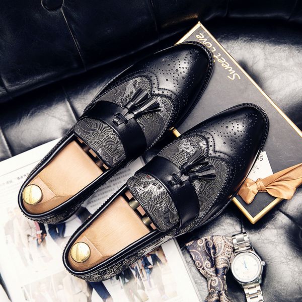 45.46.47 size hair stylist mens shoes british style trendy pointed leather shoes mens korean style versatile personality casual trendy shoes, Black
45.46.47 size hair stylist mens shoes british style trendy pointed leather shoes mens korean style versatile personality casual trendy shoes, Black