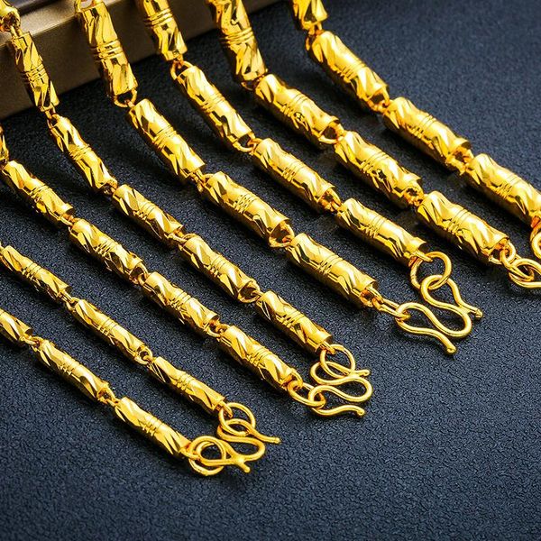 chains men's cylindrical carved flower necklace 4 5 6 7mm highly domineering big gold chain plated jewelry drop, Silver
chains men's cylindrical carved flower necklace 4 5 6 7mm highly domineering big gold chain plated jewelry drop, Silver