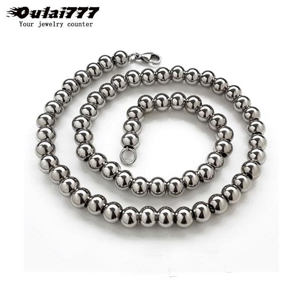 chains beads necklace men wholesale stainless steel women chain 2021 hip hop gifts for male accessories jewelry, Silver
chains beads necklace men wholesale stainless steel women chain 2021 hip hop gifts for male accessories jewelry, Silver