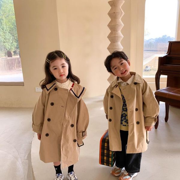 coat 2021 boys windbreaker for girls trench autumn fashion kids korean children clothing toddler long jacket baby outerwear, Blue;gray
coat 2021 boys windbreaker for girls trench autumn fashion kids korean children clothing toddler long jacket baby outerwear, Blue;gray
