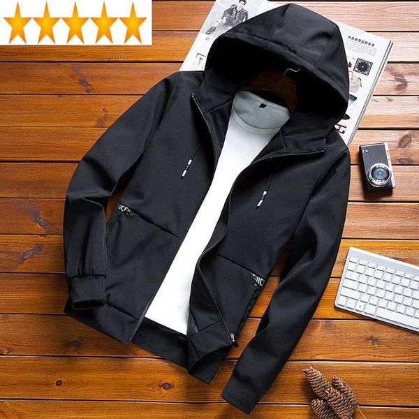 men's jackets summer spring jacket coat male hooded korean clothes plus size windbreaker chaquetas hombre 2021 y7155 kj4657, Black;brown
men's jackets summer spring jacket coat male hooded korean clothes plus size windbreaker chaquetas hombre 2021 y7155 kj4657, Black;brown