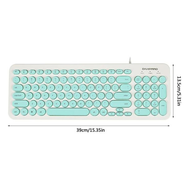keyboards q1jf wired keyboard with 1.35m usb line 96 keys layout classic texture round keycap multi-functional practical
keyboards q1jf wired keyboard with 1.35m usb line 96 keys layout classic texture round keycap multi-functional practical