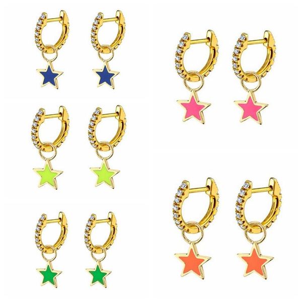 hoop & huggie viny 2021 trend vintage enamel earrings for women 925 sterling silver ins creative color mini star aros pendientes plata, Golden;silver
hoop & huggie viny 2021 trend vintage enamel earrings for women 925 sterling silver ins creative color mini star aros pendientes plata, Golden;silver