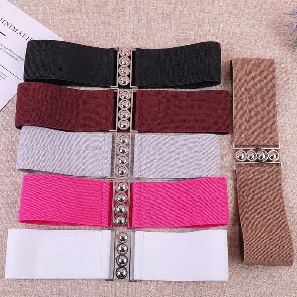 fashion lady beautiful pearl pair buckle elastic super stretch thin belt all-match dress sweater waist belts, Black;brown
fashion lady beautiful pearl pair buckle elastic super stretch thin belt all-match dress sweater waist belts, Black;brown