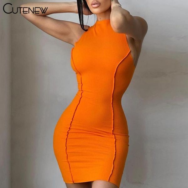 cute summer sleeveless o-neck mini dresses for women 2021 stretch bodycon streetwear solid club party female casual, Black;gray
cute summer sleeveless o-neck mini dresses for women 2021 stretch bodycon streetwear solid club party female casual, Black;gray