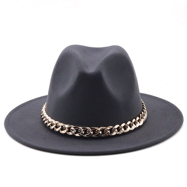 2021 autumn and winter british style woolen jazz hat men women european american fashion big brim felt cap, Blue;gray
2021 autumn and winter british style woolen jazz hat men women european american fashion big brim felt cap, Blue;gray
