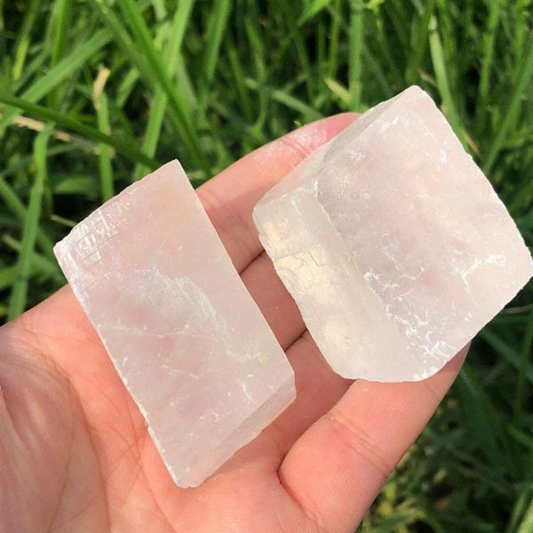 decorative objects & figurines 100g natural transparent white optical calcite mineral specimen healing crystal quartz stone home decoration
decorative objects & figurines 100g natural transparent white optical calcite mineral specimen healing crystal quartz stone home decoration