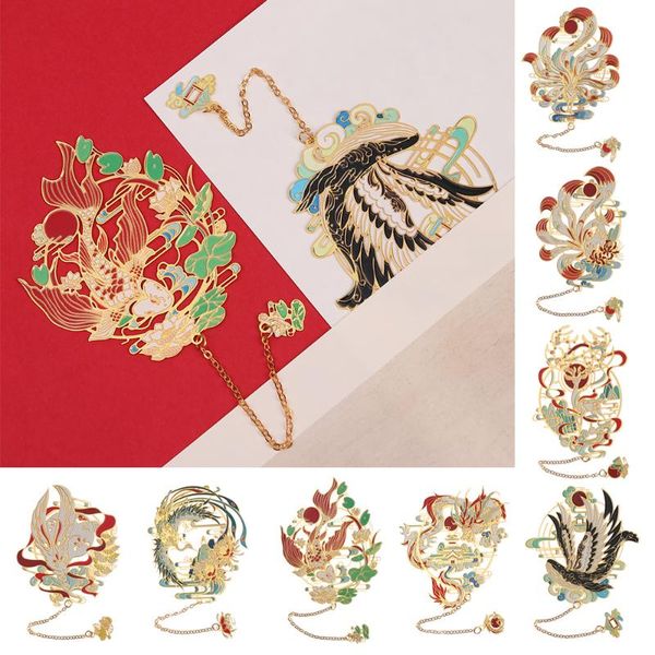 bookmark 1pc chinese retro carving style metal bookmarks hollow animals pendant book clip pagination mark school stationery supply gifts
bookmark 1pc chinese retro carving style metal bookmarks hollow animals pendant book clip pagination mark school stationery supply gifts